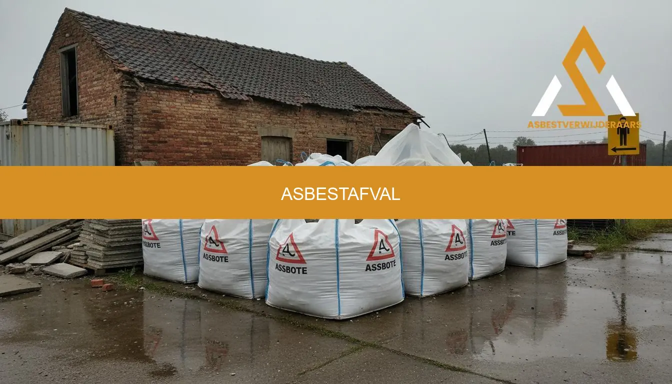 Asbestafval afvoeren: veilig verpakken & laten ophalen