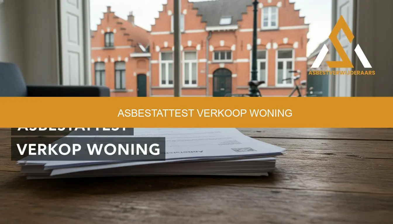 Asbestattest bij verkoop woning in Vlaanderen: gids