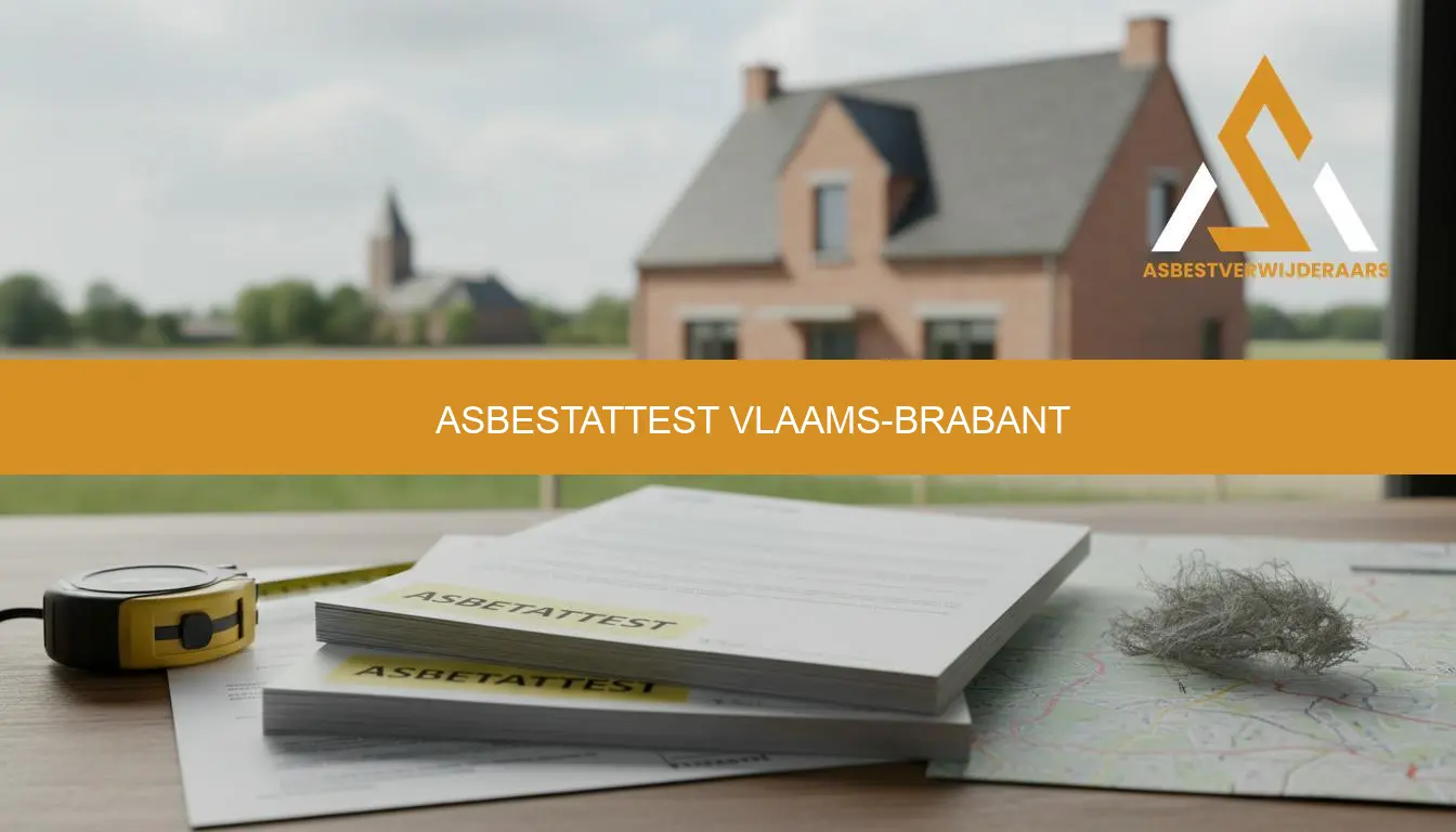 Asbestattest Vlaams-Brabant: snelle keuring & attest