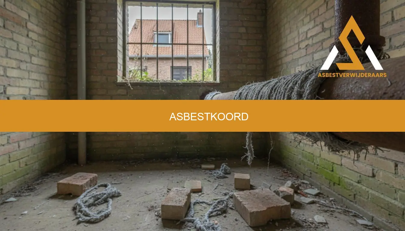 Asbestkoord herkennen en veilig laten verwijderen