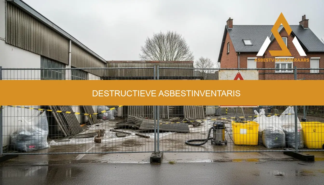 Destructieve asbestinventaris voor renovatie & sloop
