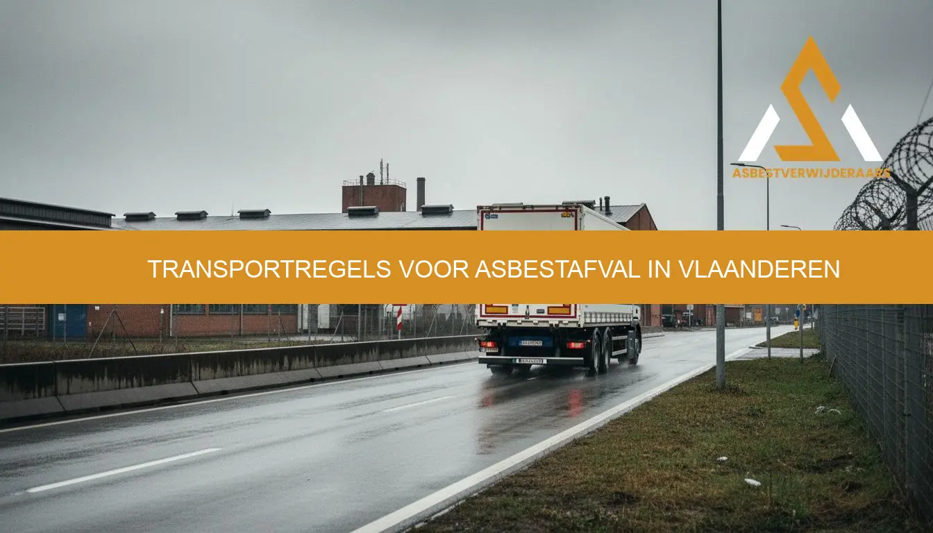 Transport asbestafval Vlaanderen: ADR & sectorprotocol